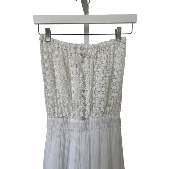 Ramy Brook Kate Strapless Crochet Maxi Dress - Picture 3 of 6